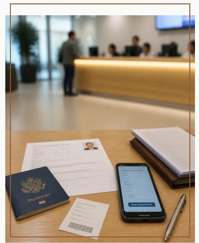 Запись в визовый центр в Новороссийске для подачи документов