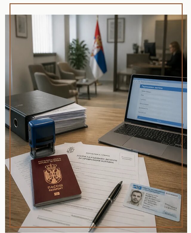Оформление ПМЖ в Сербии для переезда в Новороссийске под ключ
