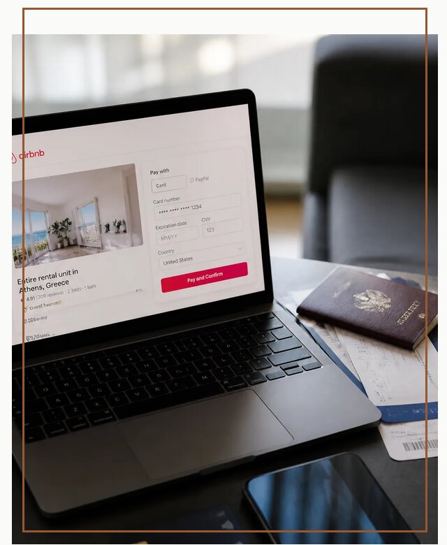 Оплата бронирования Airbnb онлайн для проживания в Новороссийске